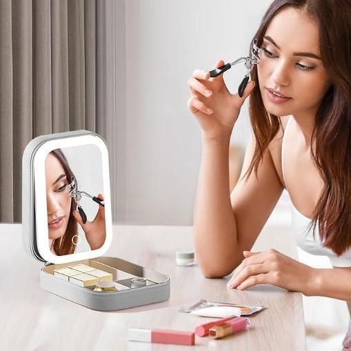 Jewelry Box with LED Mirror - Gift this to your sister this Rakhi